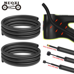 MUQZI | MUQZI 1.6M Bike Frame Internal Cable Housing For Shift Brake Cable Hydraulic Hose Soundproof Protection