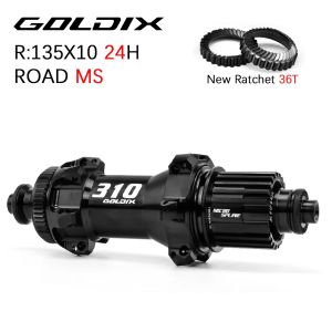 GOLDIX R310 Center Lock Road Bike Hub 24H New 36T Ratchet Hub For SHIMANO SRAM 11 12 Speed