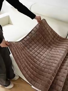 ผ้าปูโซฟา 1/2/3/4 ที่นั่ง หนา สไตล์นอร์ดิก กันฝุ่น กันลื่น ซักทําความสะอาดได้ ผ้าคลุมโซฟาสากล