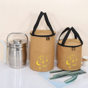 Large Capacity Round Insulated Bag