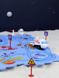 Puzzle Track Car Toy kids birthday gift children Christmas gift