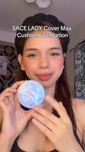 SACE LADY CoverMax Matte Cushion Full Coverage Long Lasting Waterproof Oil Control Poreless Flawless Cushion Foundation SPF50 PA+++