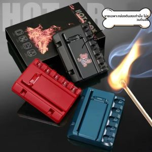 ที่ใส่ไม้ขีดไฟแบบพกพา อุปกรณ์จุดบุหรี่ อิจโนไลท์ ที่เก็บไม้ขีดไฟพลาสติก ที่วางโทรศัพท์มือถืออเนกประสงค์