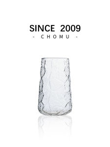 แก้วกาแฟอเมริกันขนาดใหญ่ Food Grade Borosilicate Glass สำหรับผู้หญิง ทรงเรขาคณิตสวยงาม เหมาะสำหรับใช้ในบ้าน ดื่มน้ำเย็น