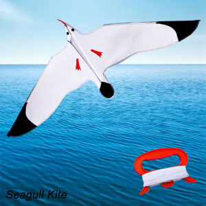 63 Inch Seagull Shaped Kite With Handle And String For Outdoor Toys Good Flying New Kite Toy