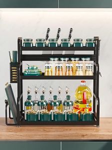 Rak Penyimpanan Cerdas untuk Bumbu Dapur