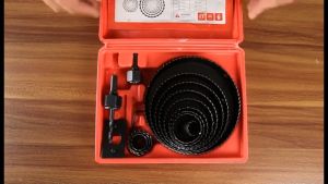 Kepala Mata Bor Holesaw Kit & Set Gergaji Bulat Lengkap