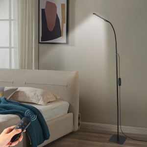 Tall Floor Lamp Regular/Touch Model-With Remote Control Adjustable Height & Brightness 3 Color Modes