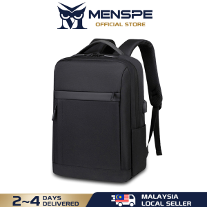 MENSPE Men Backpack Laptop Backpack Business Travel Bag Waterproof Backpack College Backpack Casual Shoulder Bag Pack School Bag for Men Women