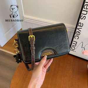 Beibaobao | Túi Đeo Chéo Vintage Dành Cho Phụ Nữ