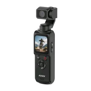Camera Pocket AUSEK M105 4K – Máy quay phim cầm tay đa năng có màn hình 172 inch Kết nối WiFi Nhận diện khuôn mặt