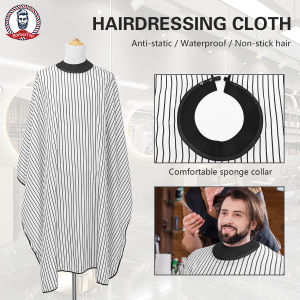 Hairdresser Apron Haircut Cloth Hair Cut Cape Hairdress Gown Hairdressing Coat Barbershop Salon Accessory