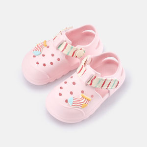 Cheerful Mario | Children Small Kids Breathable Clog Shoes