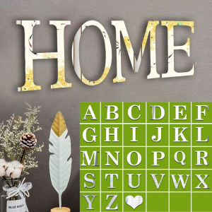 A-Z Silver 3D Mirror Letters Wall Stickers for Logo Name Wedding Love Letters DIY Alphabet English Wall Decor Mural Home Decoration
