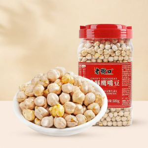 LAOJIEKOU | Roasted Ready-to-Eat Original Flavor Turkish Chickpea Snack for Pregnant Women 500g