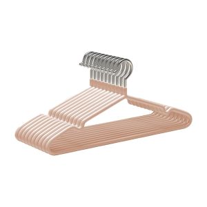 No-Trace Anti-Slip Clothes Hanger for Home Use Student Dormitory Balcony Clothes Drying Rack Storage Organizer Metal Hanger