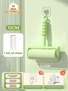 Tearable Paper Roll Sticky Hair Remover Brush for Clothes Home Use Hair Absorbing Dust Cleaning Tool Universal Household Item