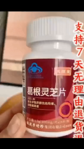 【SG库】拍一发三正品芙顺堂葛根灵芝片厂家直发正品店新款升级【1瓶120片】共3瓶
