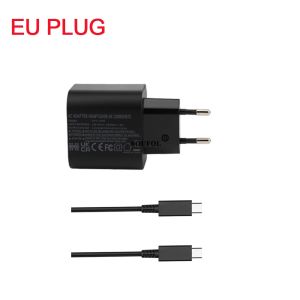 60W AC Adapter EU/US/UK Plug Fast Charger Compatible with NS Switch 2 / Steam Deck Accessories USB Type C Charger Power Supply
