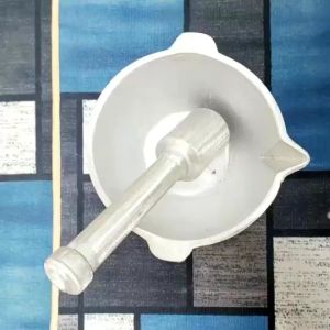 Bộ chày cối bằng Gang đúc nguyên khối đường kính 16cm cao 11cm hàng dày chắc chắn đầm tay - Gia dụng Phước Hòa