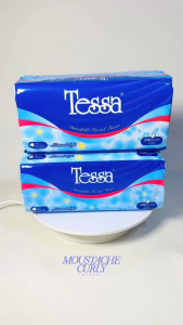 Paket 20 Pcs Tisu Wajah / Tissue Tessa 250 Sheets 2 Ply Natural Soft