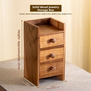 TAIMUJIA | Retro Solid Wood Storage Box