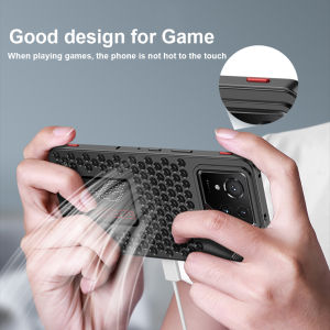 Sang Trọng tản nhiệt Chức Năng Vỏ Hợp Kim Nhôm Cho ASUS điện thoại ROG 8 9 Phone9 Pro Trường Hợp Bìa Chống Sốc Capa lỗ lưới kim loại bảo vệ Coque Da Funda