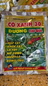 Phân bón lá 30-10-10 bóng quả mập cây cho rau màu (Gói 50 gram)