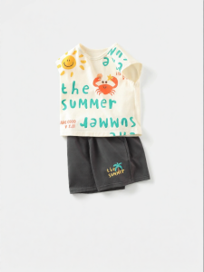 Usbettas | Antibacterial Cool Boys Vest Set Summer Fashionable