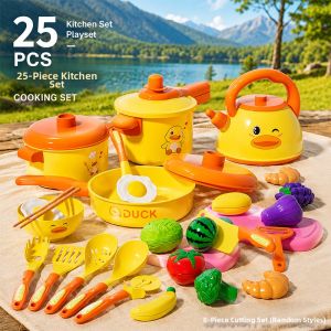 BABYSHOME | Simulated Cooking Playset Kitchen Toys for Children