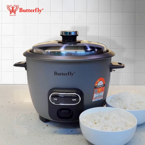 Butterfly 1.5L Electric Rice Cooker With Steam Tray - BRC-115