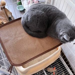 Pet Cooling Mat Fixed Summer Pad for Dogs And Cats Breathable Comfortable Mat Cooling Pad for Cat Cage Summer Essential