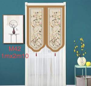Rèm Voan 2 Lớp Dán Tường Tránh Muỗi