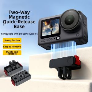 HAISENLE | Đế Gắn Từ Nam Châm Có Thể Gập Nhanh Cho Máy Quay Hành Động DJI