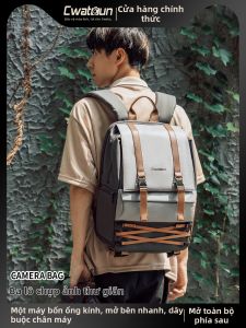 Cwatcun | Waterproof DSLR & Mirrorless Camera Backpack