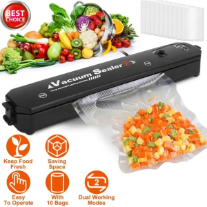 Vacuum Sealing Machine Food Automatic Plastic Bag Family Kitchen Food Fresh Compressed