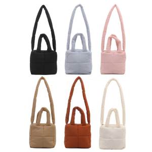 2025 mới-Phụ nữ chần đeo vai thời trang túi có khóa kéo gối Nữ Túi mua sắm Túi đeo chéo sang trọng Túi hobo sành điệu