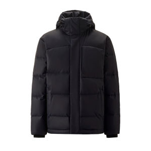 Giordano | Waterproof Windproof Anti-foul Removable Hood Mens Down Jacket