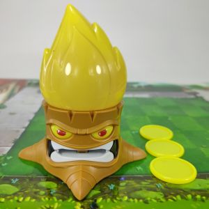 Large Size Toy Plant versus Zombie Luminous Torch Tree Stump Glowing Bullet Elastic Oak Wood Ice Pea Shooter Simulation Doll