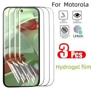 3Pcs Hydrogel Film For Motorola Edge 20 Pro Lite 30 40 50 60 Neo Fusion  Edge 2022 Plus 2023 Screen Protector