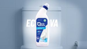 Nước tẩy rửa nhà vệ sinh Econova bcalivinghcm Detergente per WC A Base Di Erbe đặc biệt không có mùi hoá chất tẩy rửa