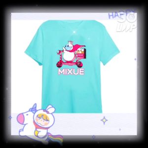 mixueicecream/kaos atasan anak cowok cewek usia 1-12 tahun lengan pendek