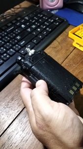 ที่หนีบเข็บขัด คลิปหลัง วิทยุสื่อสาร (แบบเหล็ก ทนไม่หักง่าย) IC-UV-95IC-UV-97TIC-V90UV-5RE320M-5R ทนทาน นานจนเครื่องจะพังจากกัน