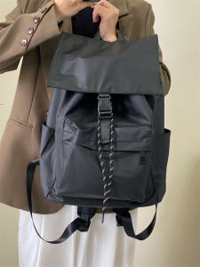 Large Capacity Nylon Drawstring Fitness Backpack Short Trip Durable Water Resistant Computer Bag for Men And Women