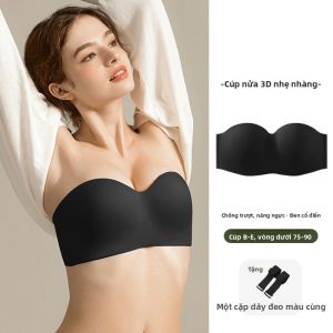 Áo ngực nữ JIXIA chống trượt liền mạch không gọng không đường may