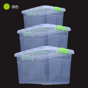 Transparent Plastic Storage Box for Clothes And Pants Organizer Toy Snack Storage Bin Household Basket Storage Container