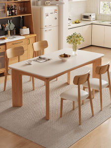 Retro Style Dining Table Square