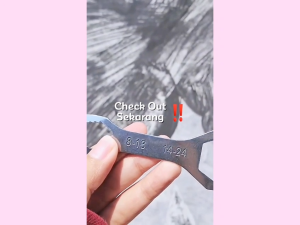 Kunci Ring - Kunci Ring Multifungsi 8-13mm 14-24mm / Universal Double Head Wrench Adjustable Kunci Pas Ring Mini