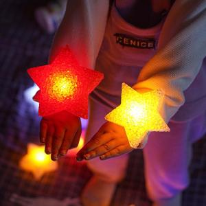 Fluorescent Star-shaped Wristband for Stage Performance