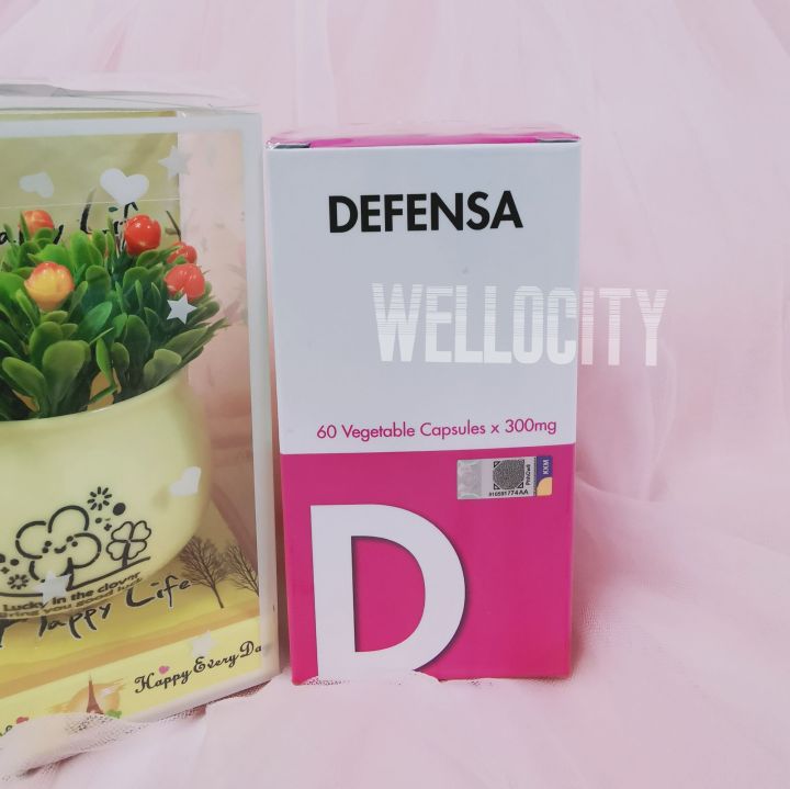 🇲🇾Ready stock🇲🇾 Defensa Vegetable Capsules 60s 300mg Immune Booster ...